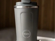 AYA&IDA dark grey termokop 380ml